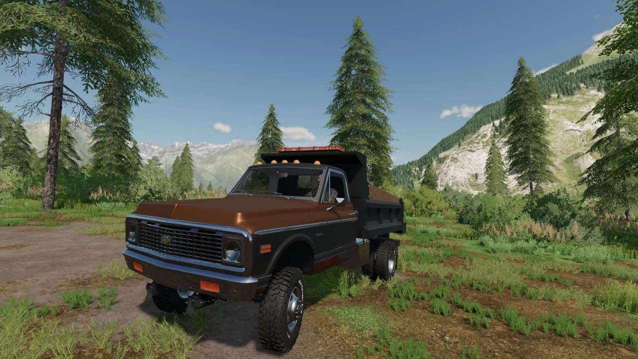 1971 Chevrolet Dump Truck V1 0 FS22 Farming Simulator 22 Mods