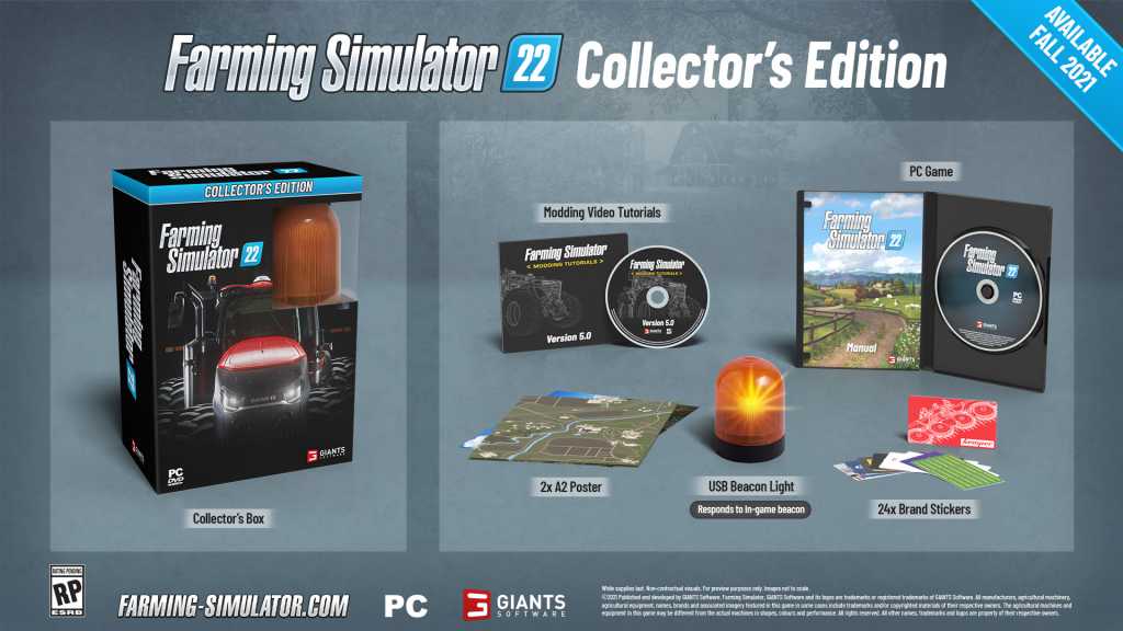 farming simulator 22 collector's edition